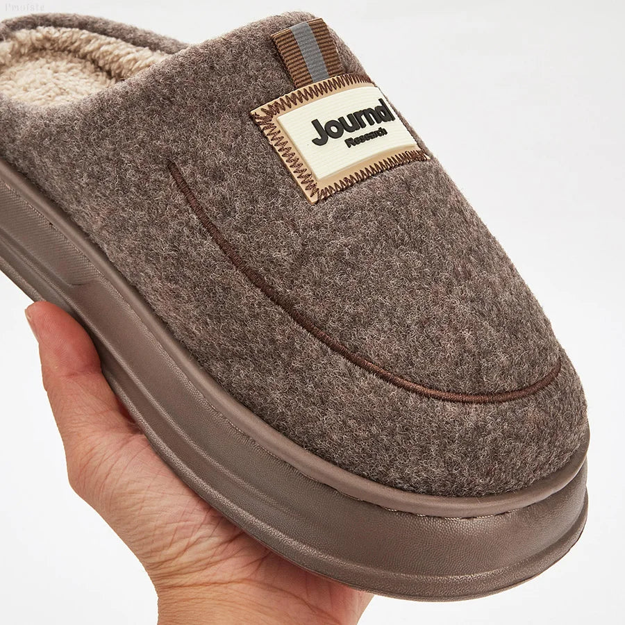 Pantoufles/Chaussons D'Hiver Hommes  - Journal