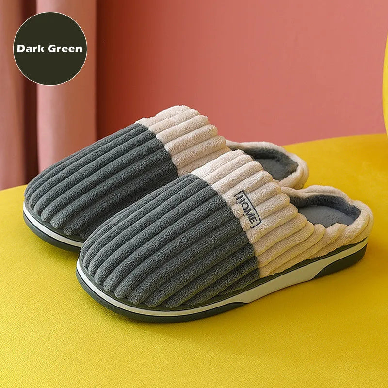 Pantoufles/Chaussons D'Hiver Hommes et Femmes - Home