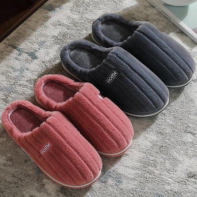 Pantoufles/Chaussons D'Hiver Hommes et Femmes - Home