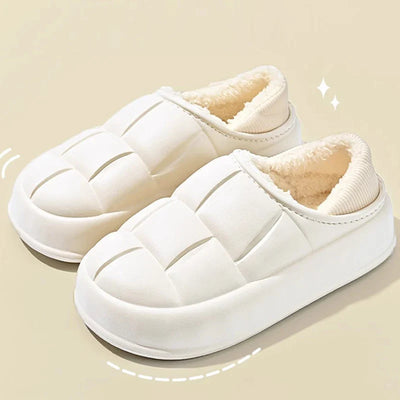 Pantoufles/Chaussons d'Hiver Imperméables pour Femmes - Confort et Chaleur