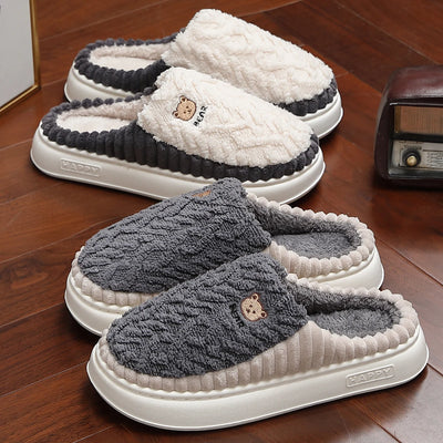 Pantoufles/Chaussons Hiver Moelleux Rembourrés - Hommes et Femmes