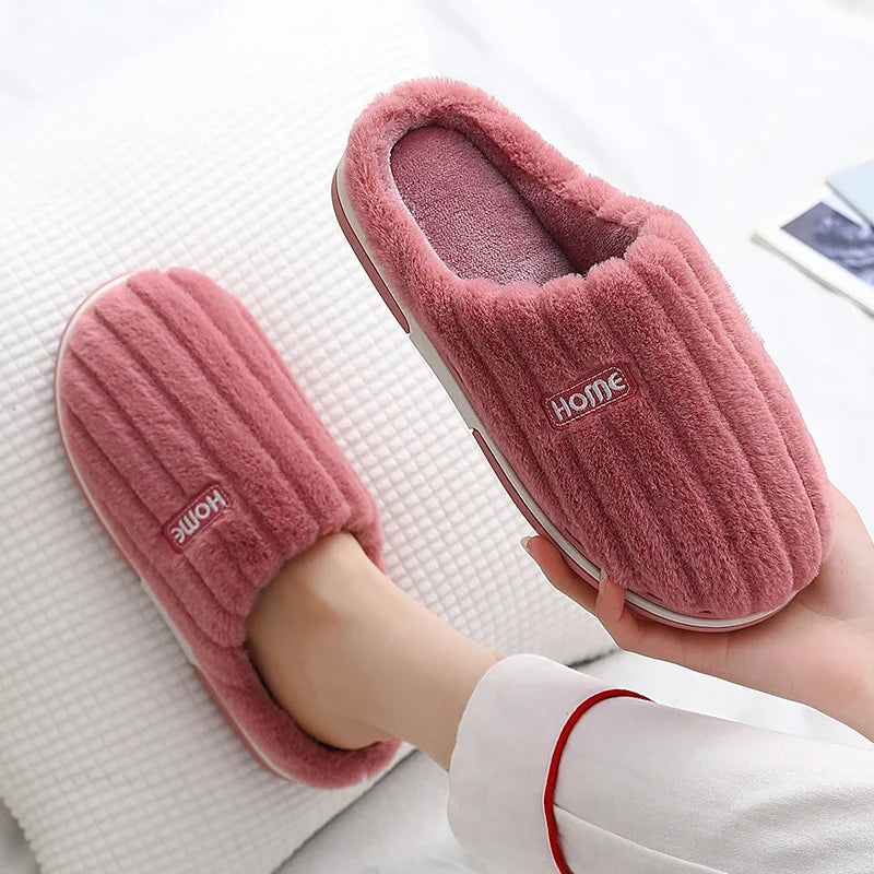 Pantoufles/Chaussons D'Hiver Hommes et Femmes - Home