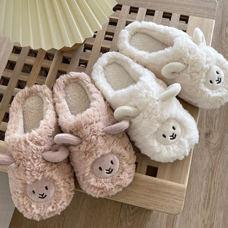 Pantoufles/Chaussons d'Hiver Hommes et Femmes - Mouton Douillet