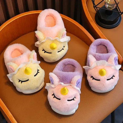 Pantoufles/Chaussons d'Hiver Enfant - Magicorn