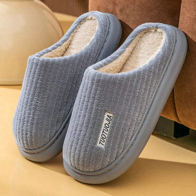 Pantoufles/Chaussons en Mousse à Mémoire - Câlin d'Hiver