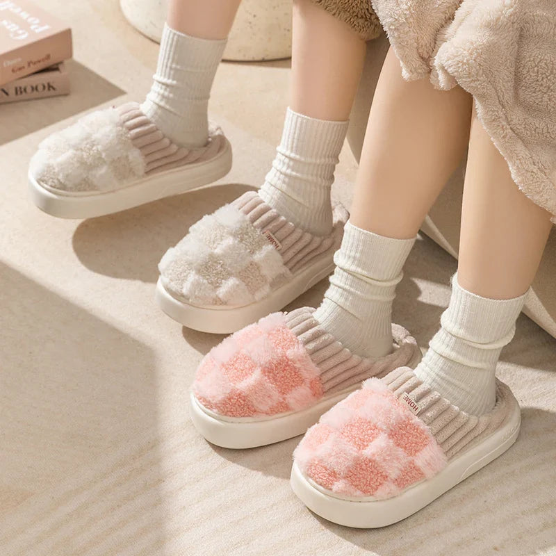 Pantoufles/Chaussons Hommes et Femmes - Plaid Charm