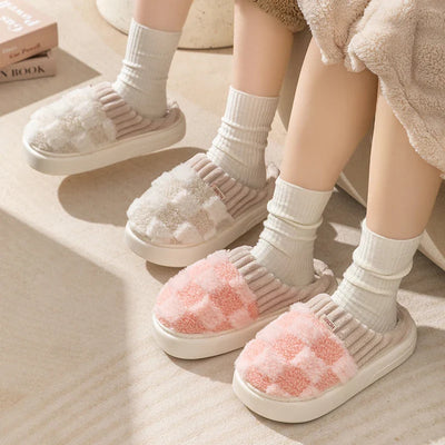 Pantoufles/Chaussons Hommes et Femmes - Plaid Charm
