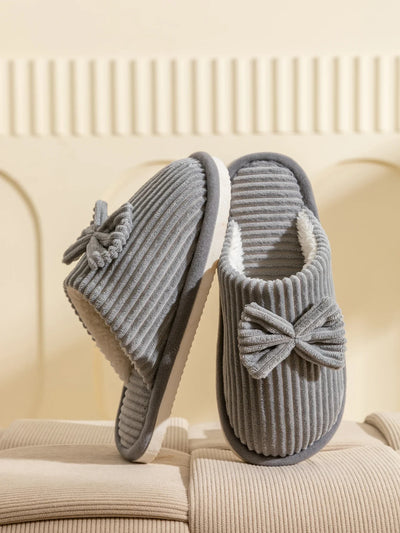 Pantoufles/Chaussons d'Hiver Femmes  - Bow Bliss