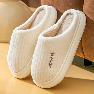 Pantoufles/Chaussons en Mousse à Mémoire - Câlin d'Hiver