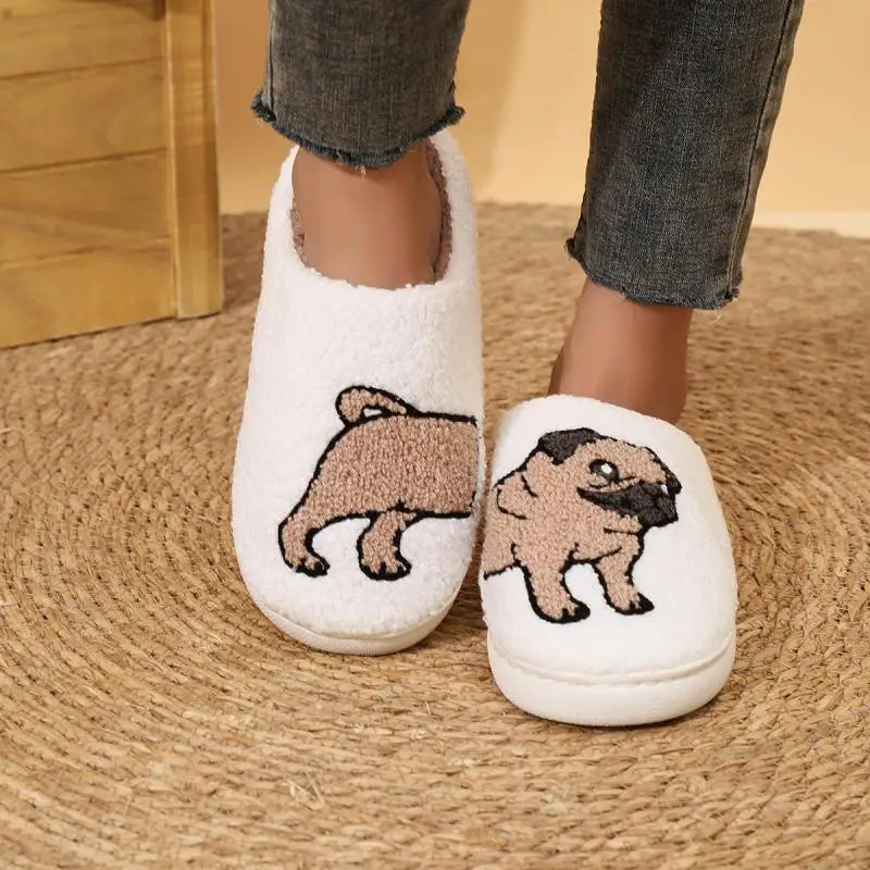 Pantoufles/Chaussons d'Hiver Femme - Puppy Style