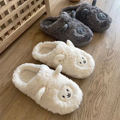Pantoufles/Chaussons d'Hiver Hommes et Femmes - Mouton Douillet