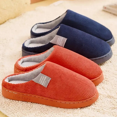 Pantoufles/Chaussons d'Hiver Anti-Dérapantes pour Couples - Confort et Chaleur