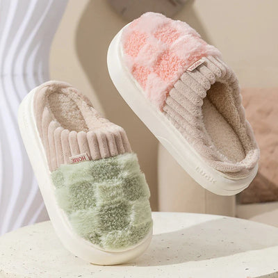 Pantoufles/Chaussons Hommes et Femmes - Plaid Charm