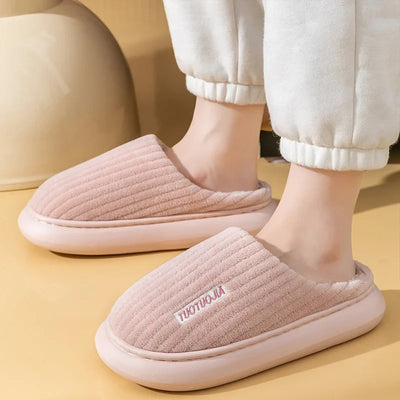 Pantoufles/Chaussons en Mousse à Mémoire - Câlin d'Hiver