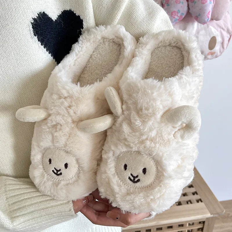 Pantoufles/Chaussons d'Hiver Hommes et Femmes - Mouton Douillet