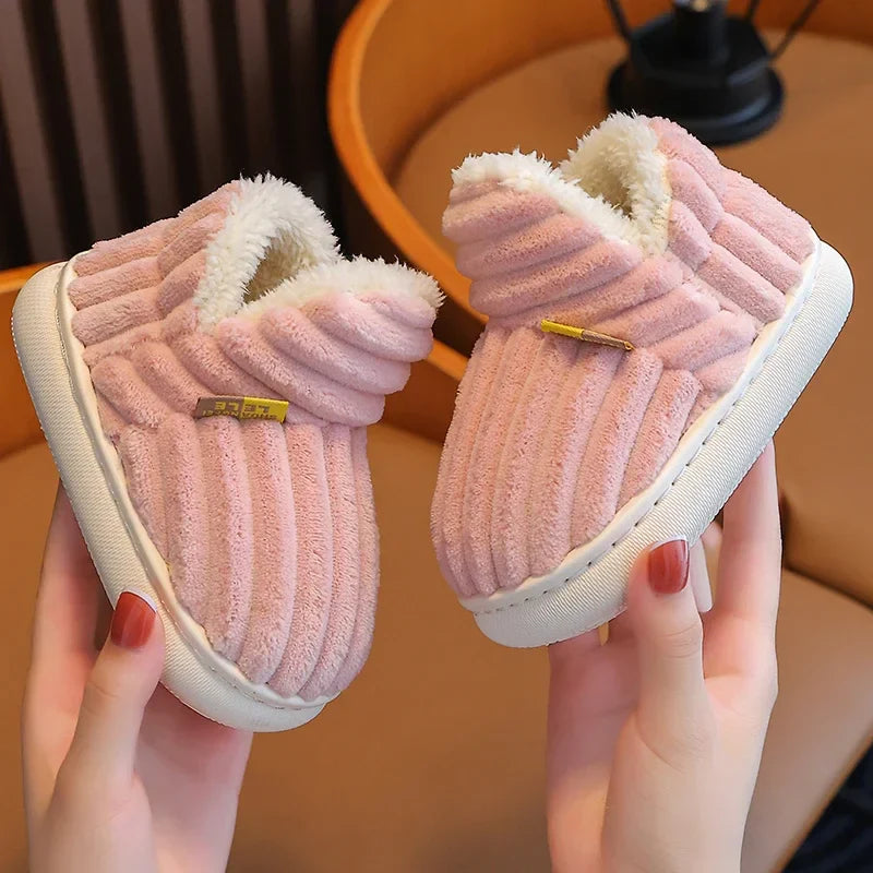 Pantoufles/Chaussons d'Hiver Enfant - CuddleStripe