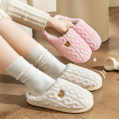 Pantoufles/Chaussons d'Hiver Hommes et Femmes - Hiver Moelleuse