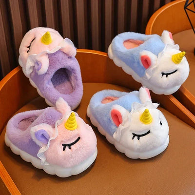 Pantoufles/Chaussons d'Hiver Enfant - Magicorn