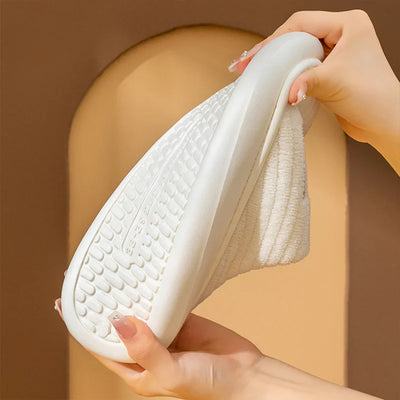 Pantoufles/Chaussons en Mousse à Mémoire - Câlin d'Hiver