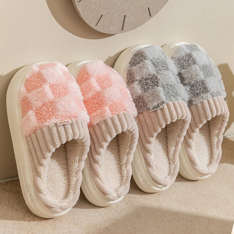 Pantoufles/Chaussons Hommes et Femmes - Plaid Charm