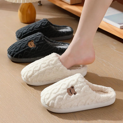 Pantoufles/Chaussons d'Hiver Hommes et Femmes - Hiver Moelleuse