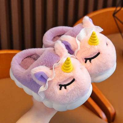 Pantoufles/Chaussons d'Hiver Enfant - Magicorn