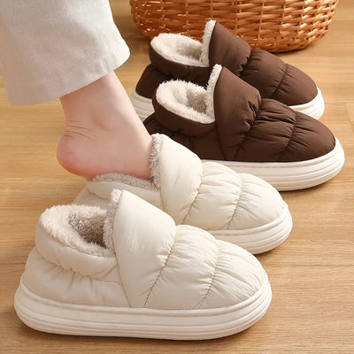 Pantoufles/Chaussons d'Hiver Imperméables pour Hommes - Confort et Chaleur